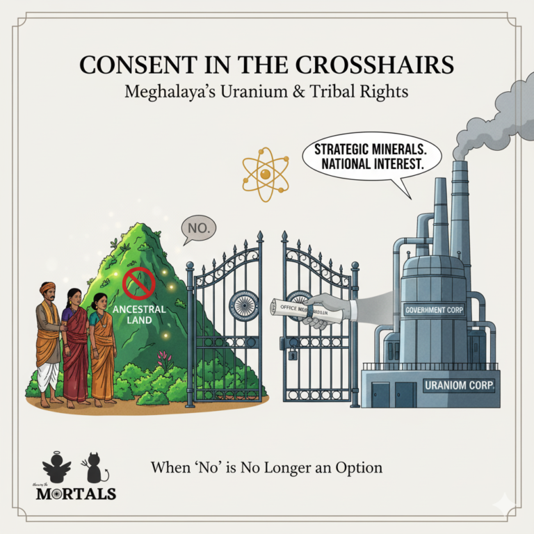 Consent in the Crosshairs: How an Executive Order Threatens Tribal Rights in Meghalaya’s Uranium Hills