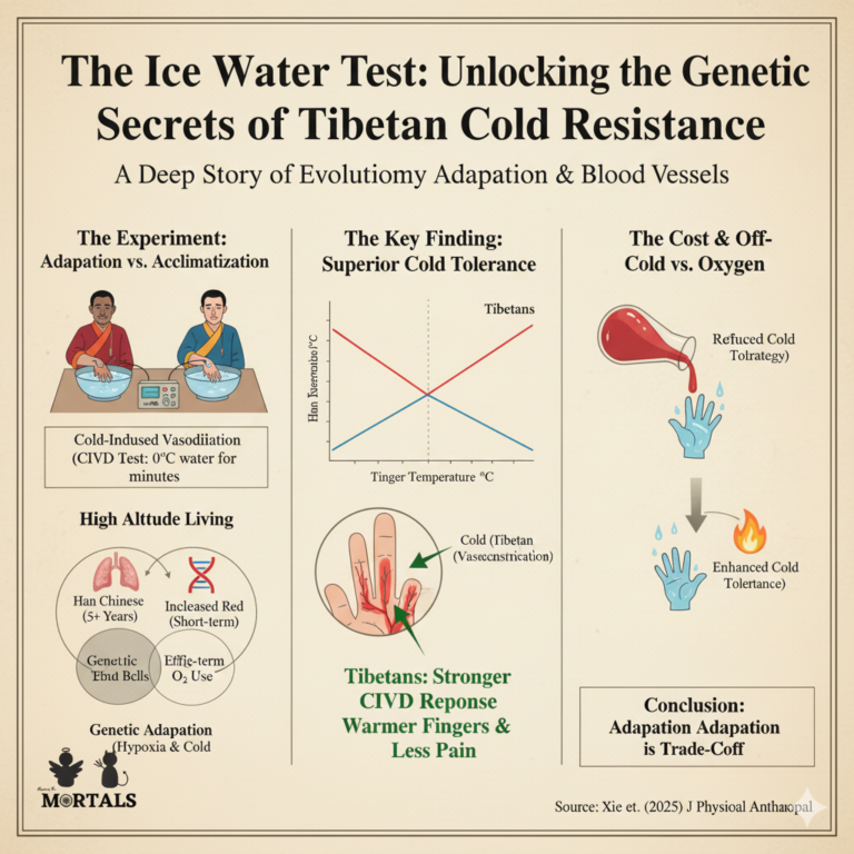 The Ice Water Test: Unlocking the Genetic Secrets of Tibetan Cold Resistance