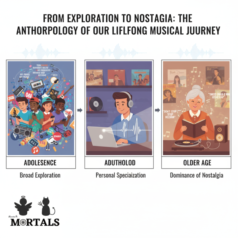 From Exploration to Nostalgia: The Anthropology of Our Lifelong Musical Journey