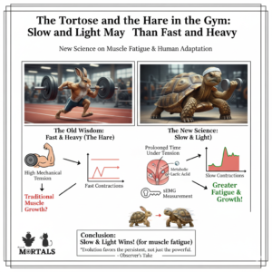 The Tortoise and the Hare in the Gym: Why Slow and Light May Be Better Than Fast and Heavy