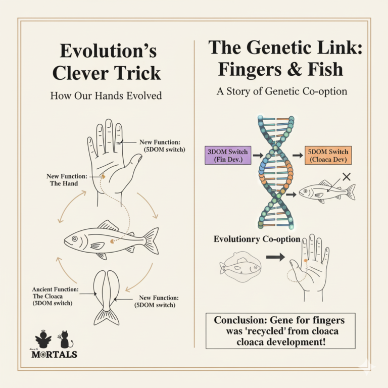 Evolution’s Clever Trick: The Surprising Genetic Link Between Your Fingers and a Fish’s Cloaca