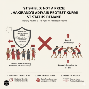A Shield, Not a Prize: Why Jharkhand’s Tribes Are Protesting the Kurmi Demand for ST Status